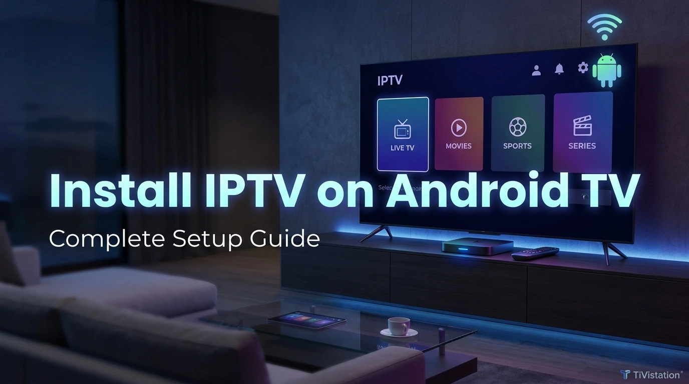 Install IPTV on Android TV with TiVistation