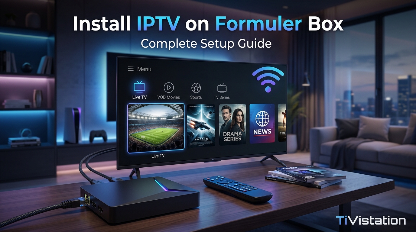 Install IPTV on Formuler Box with TiVistation