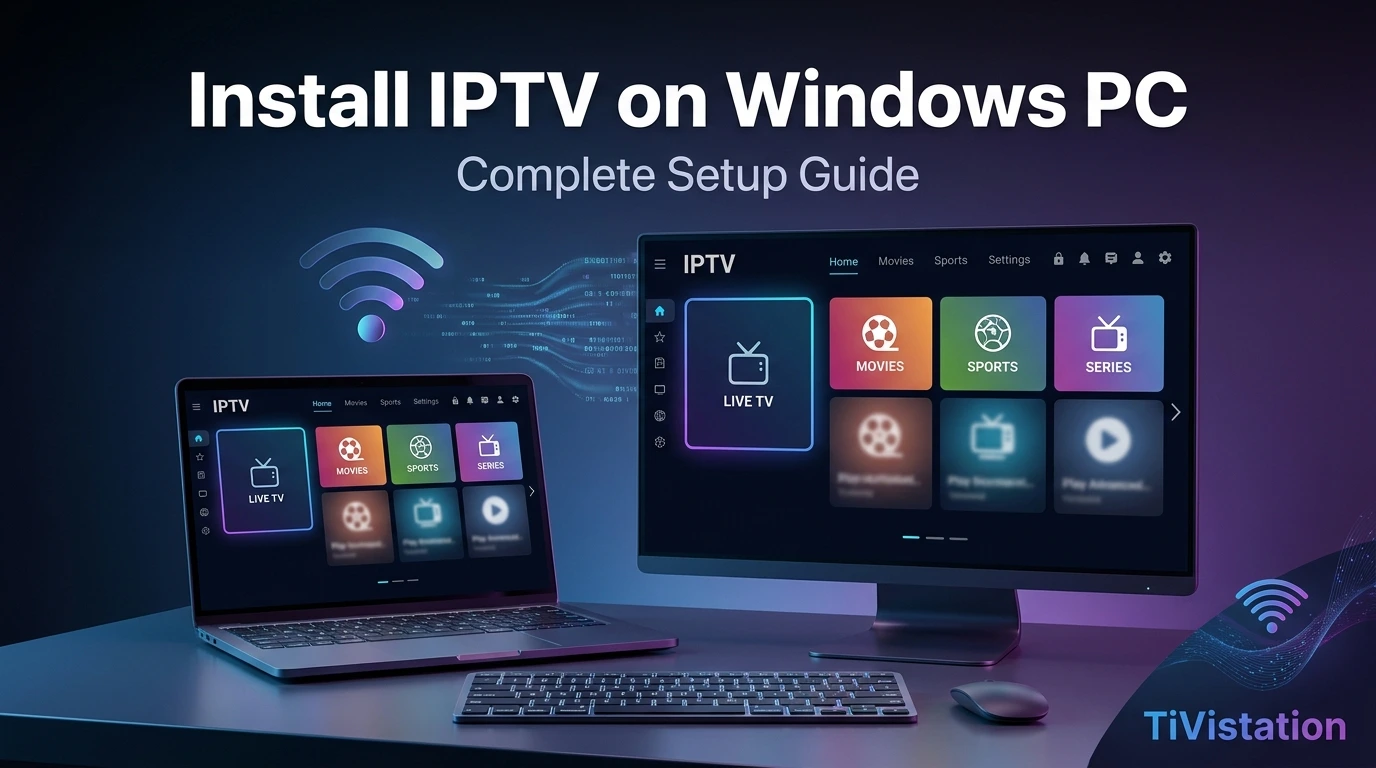 Install IPTV on Windows PC with TiVistation